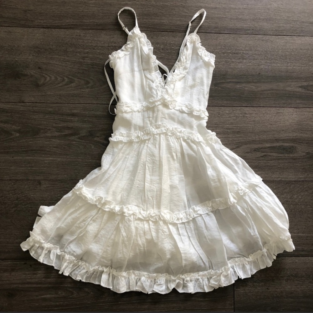 Dawning White Dress from Princess Polly